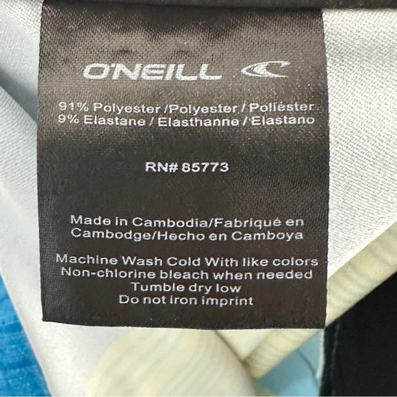 O'Neill unlined swim trunks, size 34, boardshorts, summer, beach, pool - Picture 9 of 9